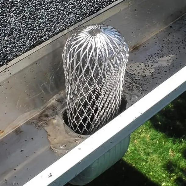 1pc Roof Gutter Guard Filter, 3.5 Inch Aluminum Filter, Gutter Filter For Preventing Clogging