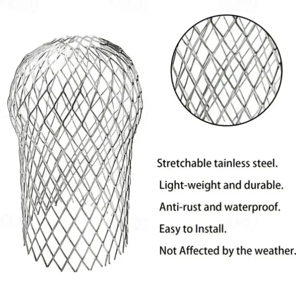 1pc Roof Gutter Guard Filter, 3.5 Inch Aluminum Filter, Gutter Filter For Preventing Clogging