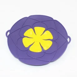 1pc, Spill Stopper Lid (27.94cm), Boil Over Silicone Lids, Microwave Splatter Cover, Silicone Pot Cover, Kitchen Gadgets, Kitchen Stuff, Kitchen Accessories, Home Kitchen Items