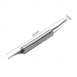 1Pc Stainless Steel Camping Multi-Tool - Peeler, Bottle Opener & Knife for Outdoor Cooking & Hiking