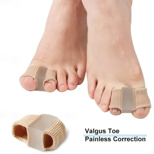 1pc Toe Spacer (0.6in/0.7in) for Toe Alignment and Comfort, Soft Gel Separator for Daily Wear