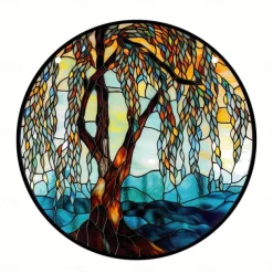 1pc Tree Of Life Wall Hanging Suncatcher for Home and Garden Decor - Perfect for Home Decor