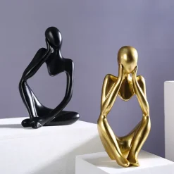 3pcs Abstract Decorative Objects Resin Modern Contemporary for Home Decoration Gifts