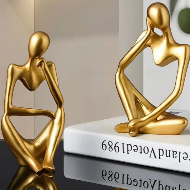 3pcs Abstract Decorative Objects Resin Modern Contemporary for Home Decoration Gifts