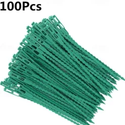 100Pcs Adjustable Plant Ties Garden Plant Twist Ties Planting Supples Garden Tools