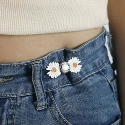 4pcs Adjustable Waistband Wonder: Deluxe Buckle Pin for Tailoring Pants & Dresses, Enhance Your Outfit with Precision Fit & Style