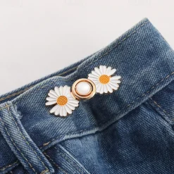 4pcs Adjustable Waistband Wonder: Deluxe Buckle Pin for Tailoring Pants & Dresses, Enhance Your Outfit with Precision Fit & Style