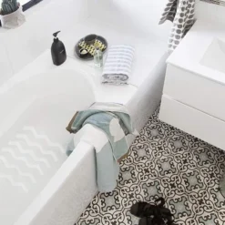 12pcs Anti Slip Strips S Wave-shaped Shower Non-slip Stickers Self-adhesive Waterproof Bath Safety Strip for Bathtub Shower Home