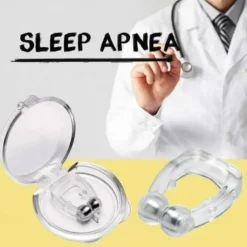 4PCS Anti-Snoring Device Nasal Clip Ventilator, Silicone, Silent Snoring Sleep Aid, Nighttime Sleep Apnea Guard, Artificial Snore Treatment Ventilation Nasal Patch, Snoring Prevention