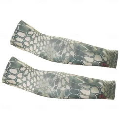 2pcs Arm Sleeves, Sports Sun UV Protection Hand Cover Cooling Warmer For Running Fishing Cycling