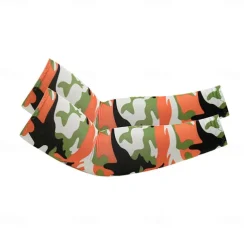 2pcs Arm Sleeves, Sports Sun UV Protection Hand Cover Cooling Warmer For Running Fishing Cycling