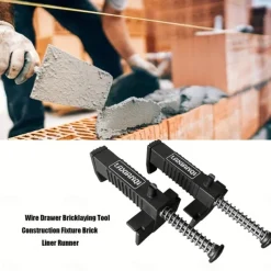 2pcs Brick Laying Wire Puller, Mud Hydraulic Wire Puller, Building Wire Rack, Mud Tile Worker Wire Fixer, Small Wire Puller