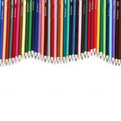 48/72/120/180pcs Brutfuner Oil Pencils Set - Vibrant Colors for Drawing and Coloring on Wood, Paper For Schools Teachers Students Children For Sketching Doodling Coloring Painting