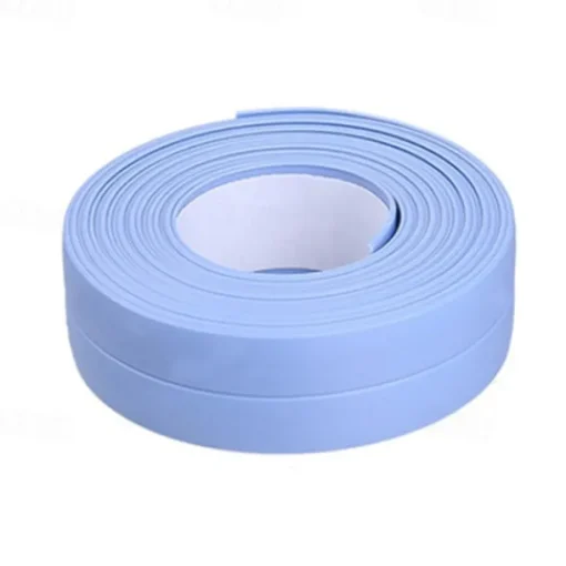 2PCS Caulk Strip Tape PVC Self-Adhesive Decorative Sealing Tape Used for Kitchen Sink Toilet Bathroom Bathtub Floor Wall Edge 0.87''*10.5ft/2.2*320cm