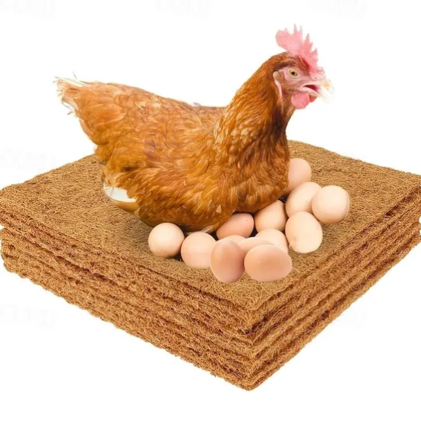 6/10pcs Chicken Nest Box Liners, Premium Laying Hen Nesting Pads, Chicken Coop Bedding, Poultry Supplies, Easy Clean Up