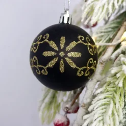 44pcs Christmas Baubles Ball Ornaments Xmas Decoration, Hanging Decorations for Christmas Tree, Holiday, Wedding and Party