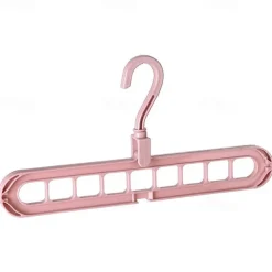 2pcs Clothes Coat Hanger Organizer Multi-port Support Drying Racks Plastic Scarf Cabide Storage Rack Hangers