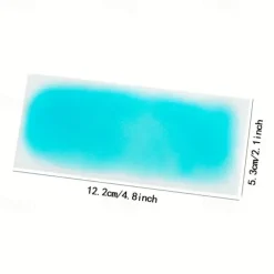 20pcs Cooling Patch, 8 Hours Fever Cooling Gel Pads, Hot Flash Blue Forehead Cold Cooling Sticker Sheets