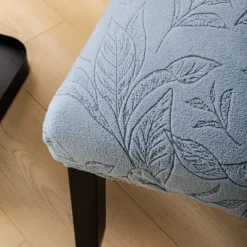 4/6Pcs Dining Chair Cover Slipcovers Plants Jacquard Slipcovers
