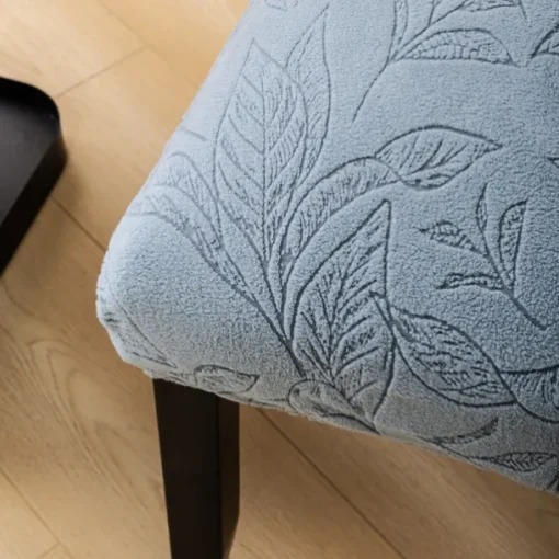 4/6Pcs Dining Chair Cover Slipcovers Plants Jacquard Slipcovers