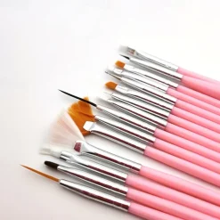 15pcs Fine Detail Paint Brush Set - Miniature Paint Brush For Detailing & Art Painting - Acrylic, Watercolor, Oil,Models, Airplane Kits, Nail Artist Supplies, Gift For Kids