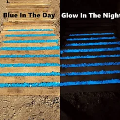 100Pcs Garden Decor Luminous Stones Glow In Dark Decorative Pebbles Pebble Rocks Outdoor Fish Tank Aquarium Decorations