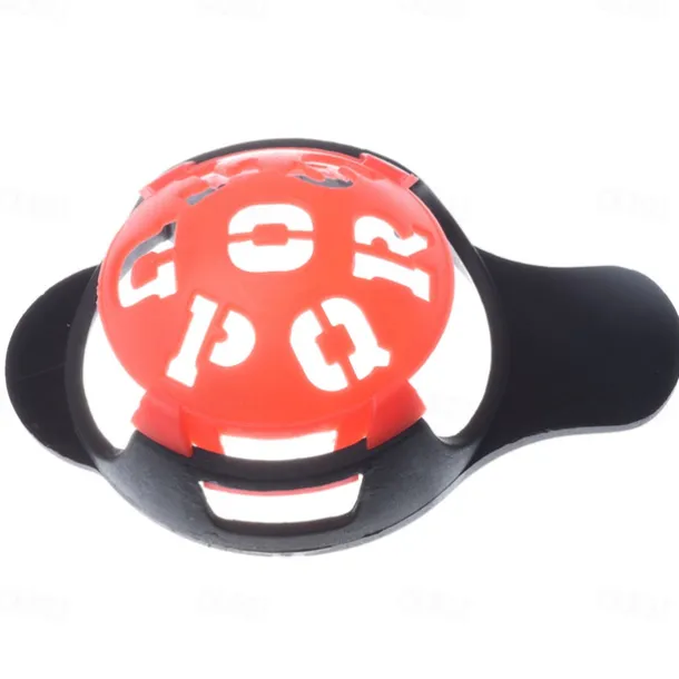 6Pcs Golf Ball Line Marker, Golf Ball Scribe Liner Marker Template Drawing Alignment Tool with Marker Base Golf Ball Marker Line Drawing Tool Golf Ball Marker Line Drawing Tool Golfdotcats