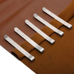 20pcs Hemming Clips Stainless Steel Sewing Clips Measurement Ruler Marking Sewing Project Quilting Supplies (3 Inches)