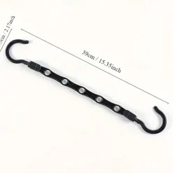 10pcs Magic Hanger - Space Saving Wardrobe Organizer For Heavy Clothes - Sturdy Plastic Multifunctional Hanger For Clothing Stores