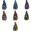 7pcs Mini Gnome Statue Set – Charming Resin Garden Figurines for Fairy Garden, Planters, and Home Décor – Perfect for Outdoor Halloween and Rustic Themes