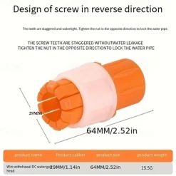 2pcs 16-20MM Faucet Joint Hose To Hard Pipes Adapter Tap Connector Multipurpose garden