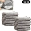 10/20/50pcs Multipurpose Wire Dishwashing Rags for Wet and Dry 2025 New Multifunctional Non-scratch Wire Dishcloth,Scrubs and Cleans for Dishes, Stove Tops, Easy Rinsing, Machine Washable