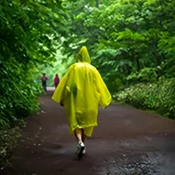 1pcs, Outdoor Essential Adult Emergency Raincoat, Keychain Ball with Raincoat, Adult Raincoat, Suitable for Outdoor Cycling, Mountaineering, Outdoor Sports and Amusement Parks, Rainy Day Essentials