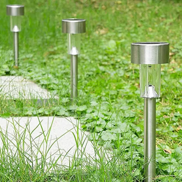 12pcs Outdoor Pathway Lights Solar Garden Light Waterproof LED Solar Lawn Light Garden Deck Walkway Solar Landscape Decoration Night Light