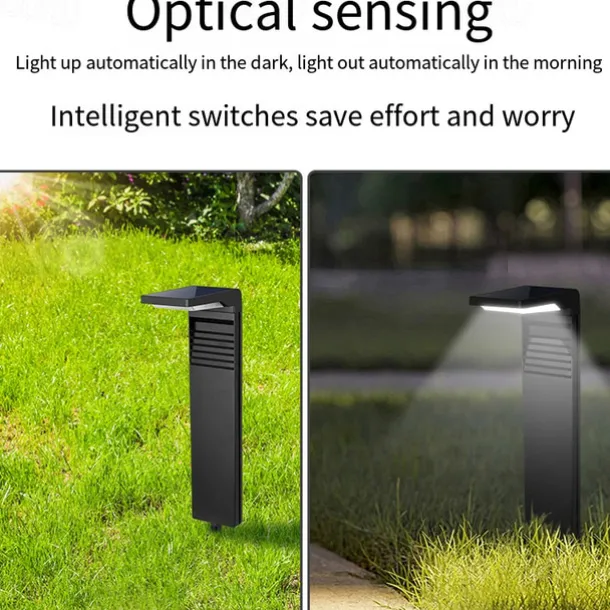 1/2pcs Pathway Lights Solar Landscape Garden Light Outdoor Waterproof Solar Lawn Lamp Villa Courtyard Yard Solar Walkway Decoration Light