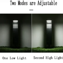 1/2pcs Pathway Lights Solar Landscape Garden Light Outdoor Waterproof Solar Lawn Lamp Villa Courtyard Yard Solar Walkway Decoration Light