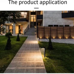 1/2pcs Pathway Lights Solar Landscape Garden Light Outdoor Waterproof Solar Lawn Lamp Villa Courtyard Yard Solar Walkway Decoration Light