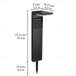 1/2pcs Pathway Lights Solar Landscape Garden Light Outdoor Waterproof Solar Lawn Lamp Villa Courtyard Yard Solar Walkway Decoration Light