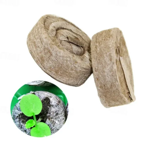 20pcs Peat Pellet Seed High Quality Plug Seed Starter Practical Pallet Seedling Block Soil Block Nutrient Soil Block