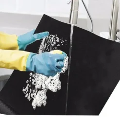 3pcs Reusable Non-stick BBQ Grill Mat 0.08mm Thick PTFE Barbecue Baking Liners Cook Pad Microwave Oven Tool DropShip