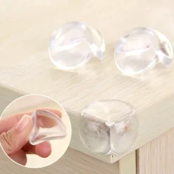 10pcs Safety Silicone Protector Table Corner Edge Protection Cover Electric Socket Protection Anticollision Guards