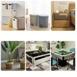 4pcs Self Adhesive Caster Wheels Heavy Duty Swivel Wheels Stainless Steel Paste Universal Wheel 360 Degree Rotation Sticky Pulley For Bins Bottom Storage Box Furniture Trash Can Coffee Table