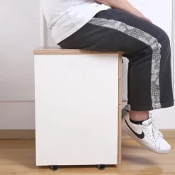 4pcs Self-adhesive Casters, Upgraded Casters, Super Load-bearing Ball Stainless Steel Universal Pulley, 360 Degree Rotating Pulley For Furniture Garbage Cans