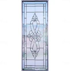 2pcs Self-adhesive Creative Imitation Glass Door Stickers For Living Room Diy Decorative Home Waterproof Wall Stickers 30.3