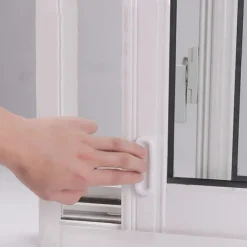 8pcs Self-adhesive Door Handles for Window Cabinet Drawer Wardrobe Sliding Door Handle Glass Non-slip Grip Auxiliary Handles