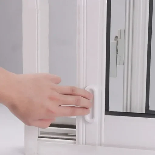 8pcs Self-adhesive Door Handles for Window Cabinet Drawer Wardrobe Sliding Door Handle Glass Non-slip Grip Auxiliary Handles