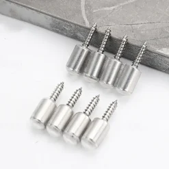 20PCS Shelf Support Pegs - Self-Tapping Screws for Kitchen Cabinet Bookcase Closet Shelves - Sturdy Adjustable and Easy-to-Install Furniture Accessories