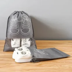 5pcs Shoe storage bag mildew-proof vacuum dust-proof transparent travel shoe bag moisture-proof shoe storage bag