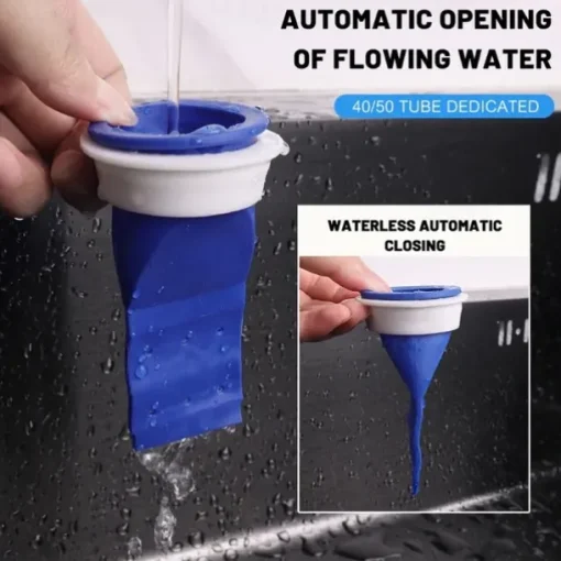 2Pcs Silicone Floor Drain Odor-proof Leak Core Down The Water Pipe Draininner Core Kitchen Bathroom Sewer Seal Leak Deodorant