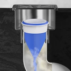 2Pcs Silicone Floor Drain Odor-proof Leak Core Down The Water Pipe Draininner Core Kitchen Bathroom Sewer Seal Leak Deodorant